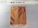 Australian #18-N/Z (New, diagonal cut) Golden Wattle - Sold in packs of 4 blanks