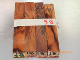 Australian #18-N/Z (New, diagonal cut) Golden Wattle - Sold in packs of 4 blanks