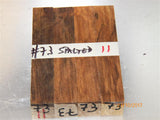 Australian #73 (not yet identified) Spalted wood raw - PEN blanks - Sold in packs