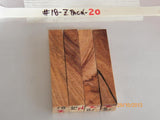 Australian #18-N/Z (New, diagonal cut) Golden Wattle - Sold in packs of 4 blanks