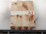 Australian #10B Poplar tree Burl - PEN blanks raw - Sold in packs