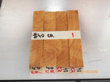 Australian #40cr (crotch) Ash tree wood Local - PEN blanks raw - Sold in packs