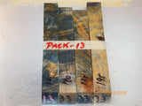 Australian #33 Corkscrew Willow stabilized coloured PEN blanks - Long - sold in packs