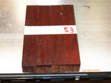 Australian #9 Colonial Red Gum - PEN blanks raw - Packs of 4