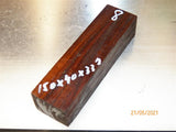 Australian #41st Cherry Plum wood - STABILISED knife BLOCKS-Sold singly