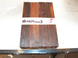 Australian #57st (straigh cut) Peppercorn Heartwood raw- PEN blanks - Sold in packs
