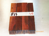 Australian #84st (straight cut) Beakpod Eucalyptus tree - PEN blanks - Sold in packs