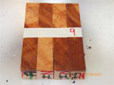 Australian #74-Z (diagonal cut) McIntosh Apple tree wood (aged) - PEN blanks - Sold in packs