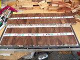 Australian #52z (diagonal cut) Walnut tree wood (local) - PEN blanks - Sold in packs