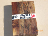 Australian #57 Peppercorn burl HEAVY spalted Stabilised PEN blanks - Sold in packs