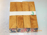 Australian #94-Z (diagonal) Live-Oak tree wood raw - PEN blanks - Sold in packs