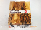 Australian #57 Peppercorn burl HEAVY spalted Stabilised PEN blanks - Sold in packs