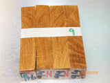 Australian #94-Z (diagonal) Live-Oak tree wood raw - PEN blanks - Sold in packs