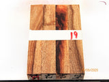 Australian #42st Camphor Laurel wood (local)- PEN blanks raw - Sold in packs of 4 blanks