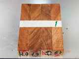 Australian #67-Z (diagonal cut) Carob tree wood - PEN raw blanks - Sold in packs of 4