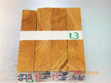 Australian #94-Z (diagonal) Live-Oak tree wood raw - PEN blanks - Sold in packs