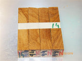 Australian #94-Z (diagonal) Live-Oak tree wood raw - PEN blanks - Sold in packs