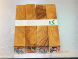 Australian #94-Z (diagonal) Live-Oak tree wood raw - PEN blanks - Sold in packs