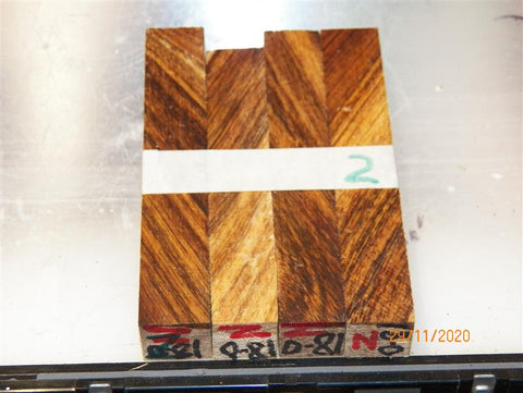 Australian #18-O/Z (Old, Diagonal cut) Golden Wattle - PEN blanks raw - Sold in packs