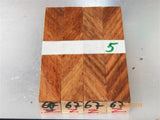 Australian #67-Z (diagonal cut) Carob tree wood - PEN raw blanks - Sold in packs of 4