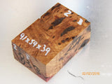 Australian woods Stabilized/dyed  e-cigs blanks/blocks - Mixed woods - Sold singly