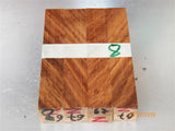 Australian #67-Z (diagonal cut) Carob tree wood - PEN raw blanks - Sold in packs of 4