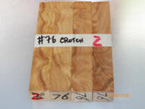 Australian #76 SA Ironwood Crotch wood (local) - PEN blanks raw - Sold in packs
