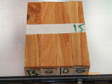 Australian #10 Poplar tree wood - PEN blanks raw -  Sold in packs of 4 blanks