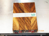 Australian #18-O/Z (Old, Diagonal cut) Golden Wattle - PEN blanks raw - Sold in packs