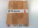 Australian #76 SA Ironwood Crotch wood (local) - PEN blanks raw - Sold in packs