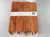 Australian #67st Carob tree wood - PEN raw blanks - Sold in packs of 4