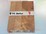Australian #76 SA Ironwood Crotch wood (local) - PEN blanks raw - Sold in packs