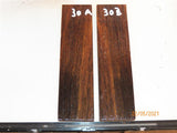 #99st Pheasant wood- Stabilised KNIFE handle scales bookmatched- Sold in pairs (1)