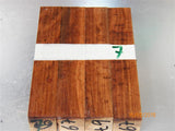 Australian #67st Carob tree wood - PEN raw blanks - Sold in packs of 4