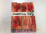 Australian #65 Sugar Gum tree Spalted -Stabilised PEN blanks - Sold in packs