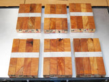 Australian #2x (cross cut) Macrocarpa tree wood - PEN blanks - Packs of 4