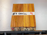 Australian #7 Spotted Gum Special - PEN blanks raw - Sold in packs