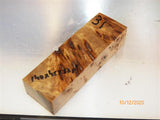 Australian #10B Poplar tree Burl STABILISED-CLEAR- Knife handles blanks - Sold singly