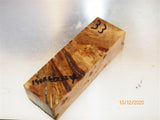 Australian #10B Poplar tree Burl STABILISED-CLEAR- Knife handles blanks - Sold singly