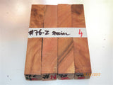 Australian #76-z (diagonal cut) SA Ironwood Special (local) - PEN blanks raw - Sold in packs