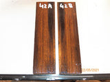 #99st Pheasant wood- Stabilised KNIFE handle scales bookmatched- Sold in pairs (1)