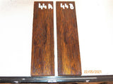 #99st Pheasant wood- Stabilised KNIFE handle scales bookmatched- Sold in pairs (1)