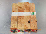 Australian #15x (cross cut) Holly-Oak tree wood - PEN blanks raw - Sold in packs