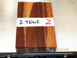 Australian #88 Brown Mahogany 2 Tone - PEN blanks - Sold in packs