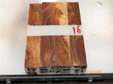 Australian #18- Golden Wattle (first tree) PEN blanks raw - Sold in packs of 4