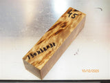 Australian #10B Poplar tree Burl STABILISED-CLEAR- Knife handles blanks - Sold singly