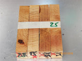 Australian #15x (cross cut) Holly-Oak tree wood - PEN blanks raw - Sold in packs