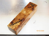 Australian #10B Poplar tree Burl STABILISED-CLEAR- Knife handles blanks - Sold singly