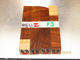 Australian #88z (diagonal cut) Brown Mahogany - PEN blanks - Sold in packs