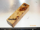 Australian #10B Poplar tree Burl STABILISED-CLEAR- Knife handles blanks - Sold singly